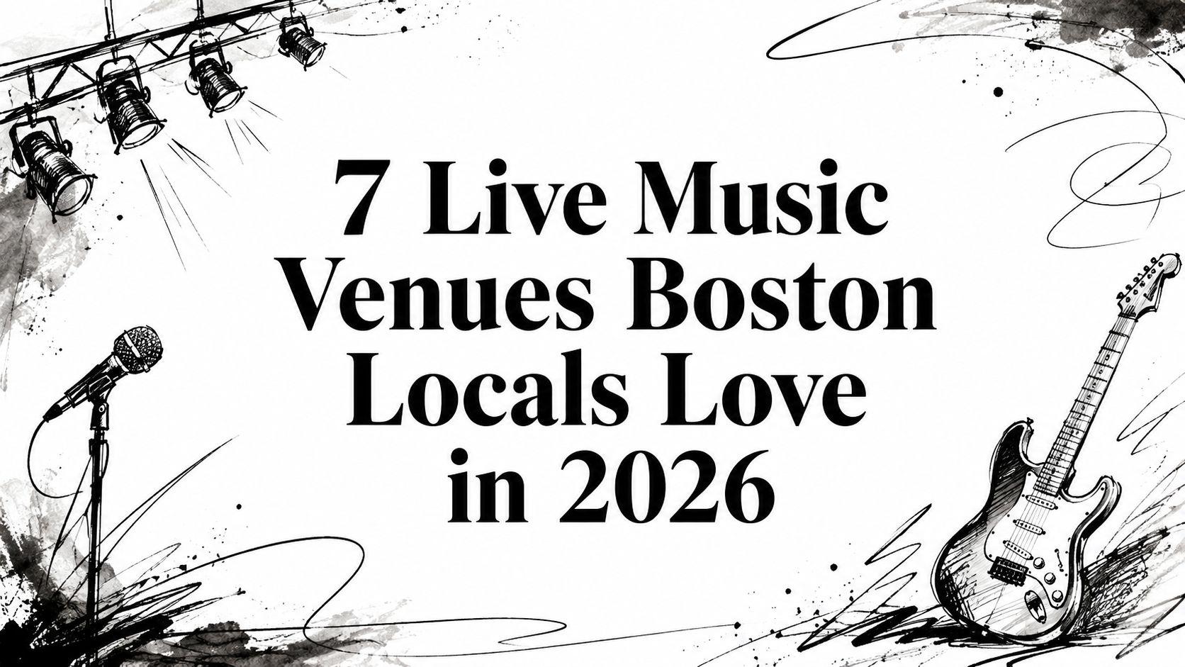 7 Live Music Venues Boston Locals Love in 2026