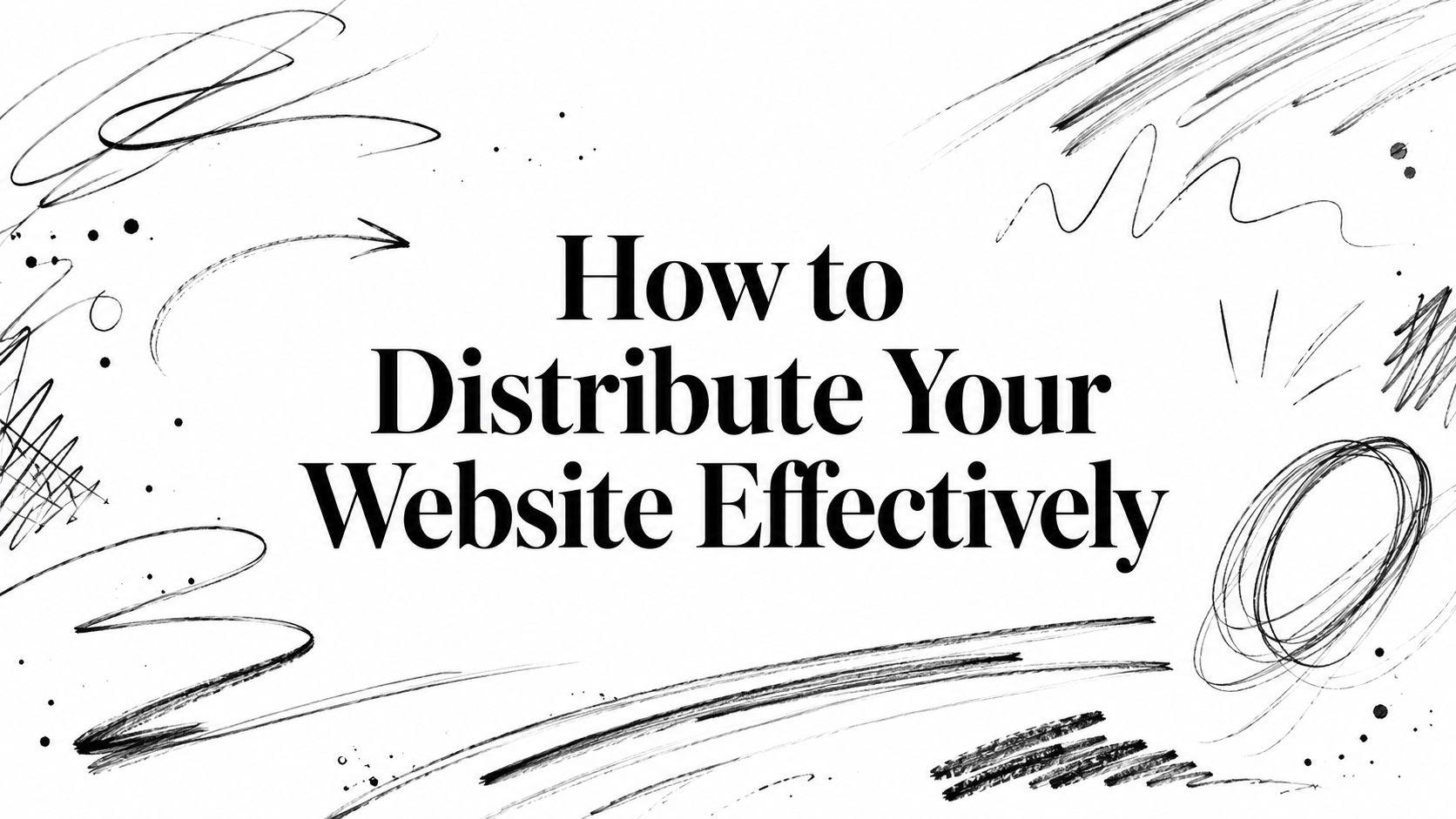 How to Distribute Your Website Effectively