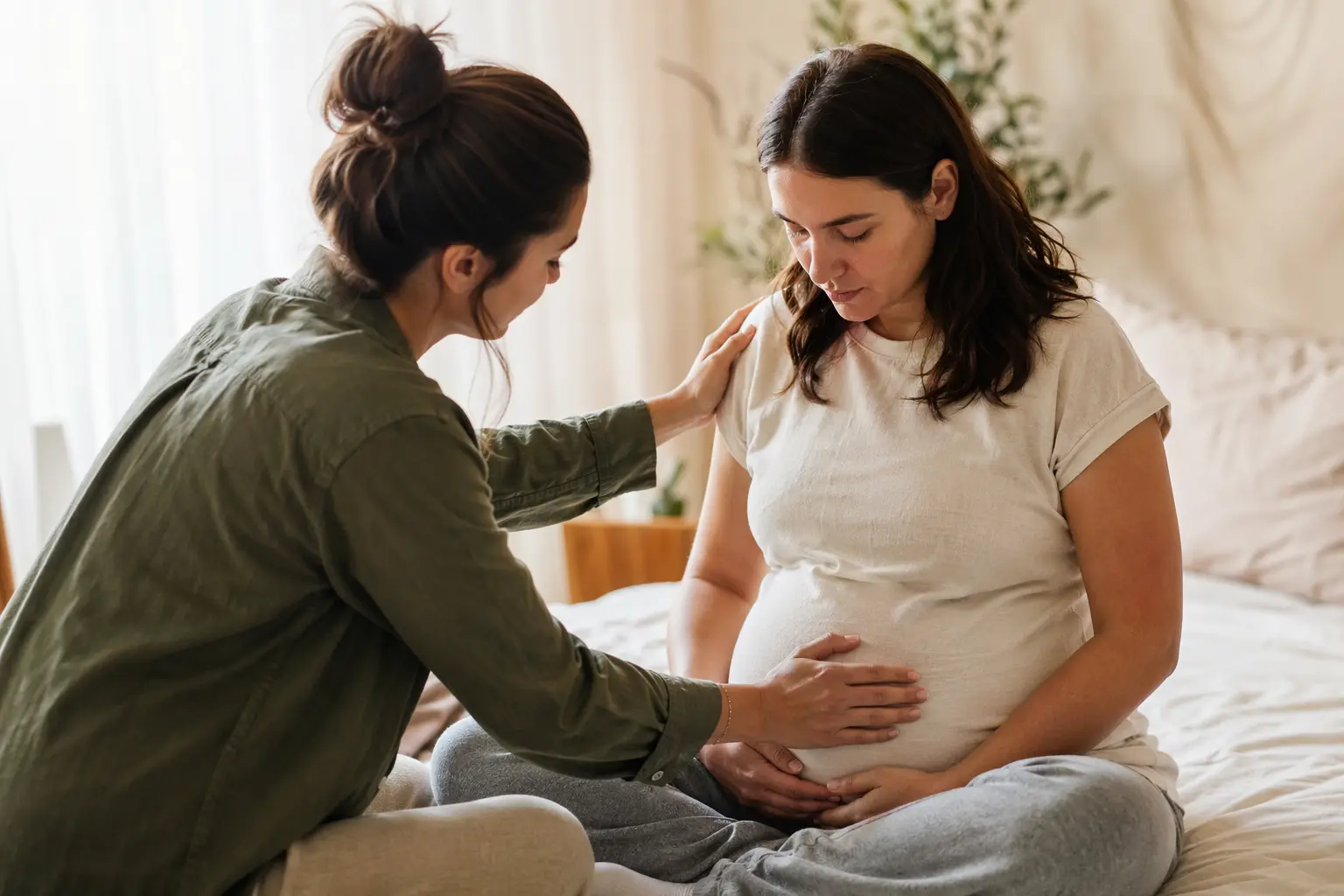 Solo for Doulas & Birth Workers — Mom, daughter and son