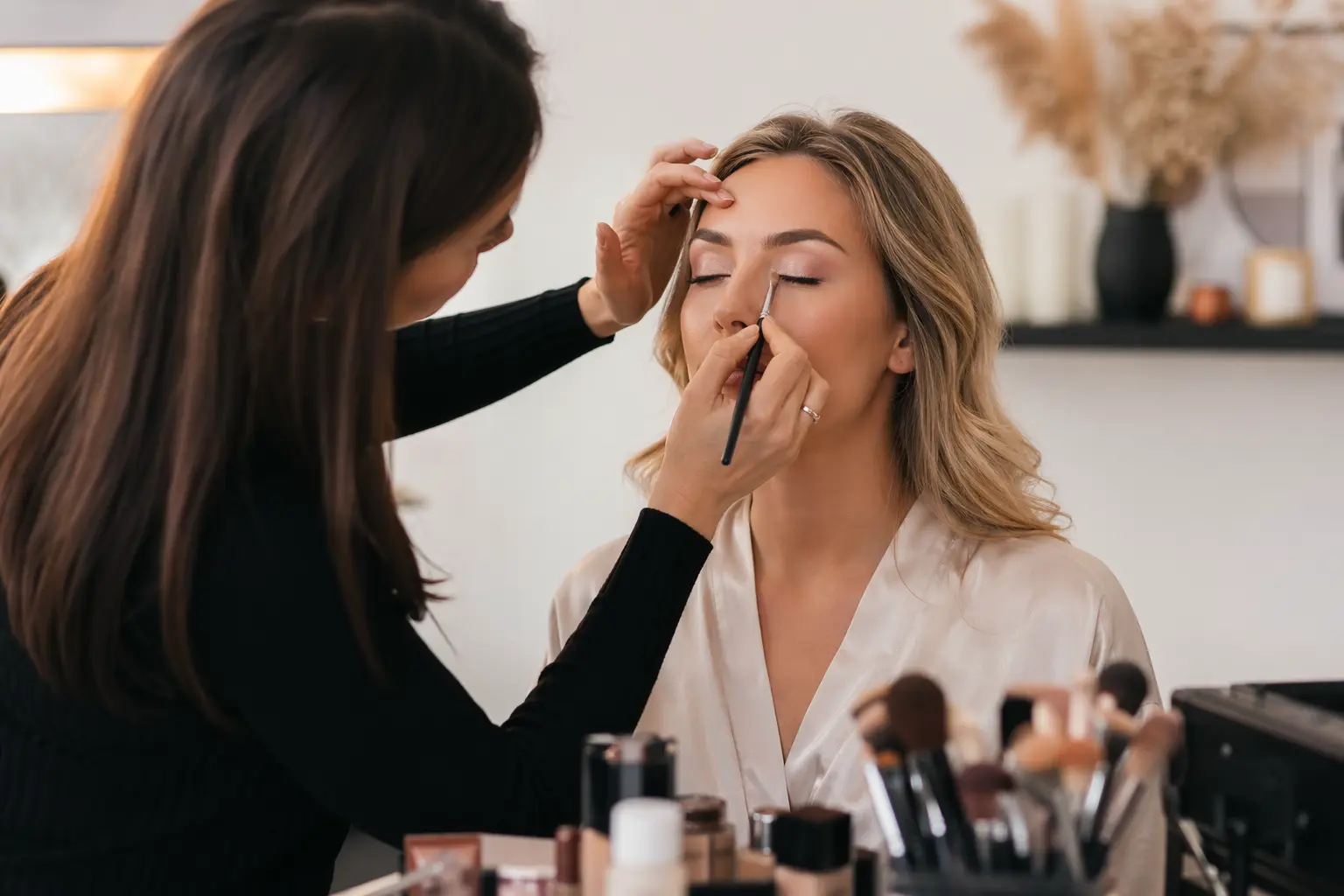 Solo for Makeup Artists — Model Shuchii during her makeup
