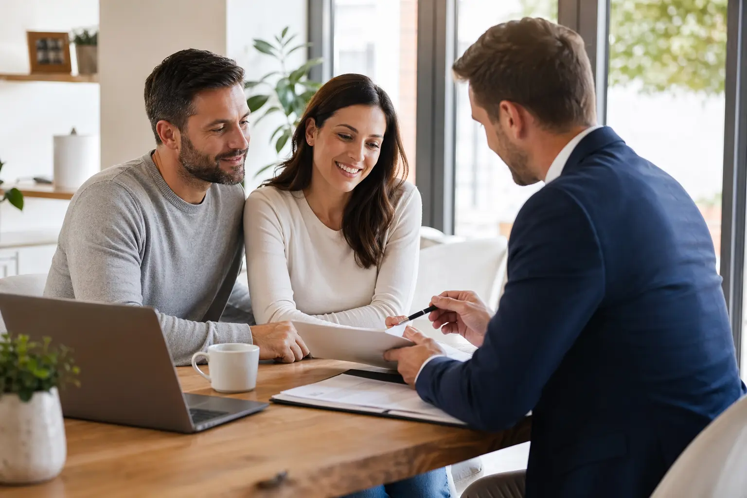 Solo for Mortgage Brokers — the concept of finance concept , man holding house in hand .
