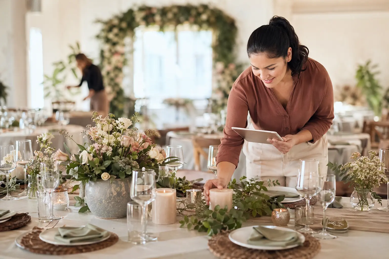 Solo for Event Planners — formal dinner table setting