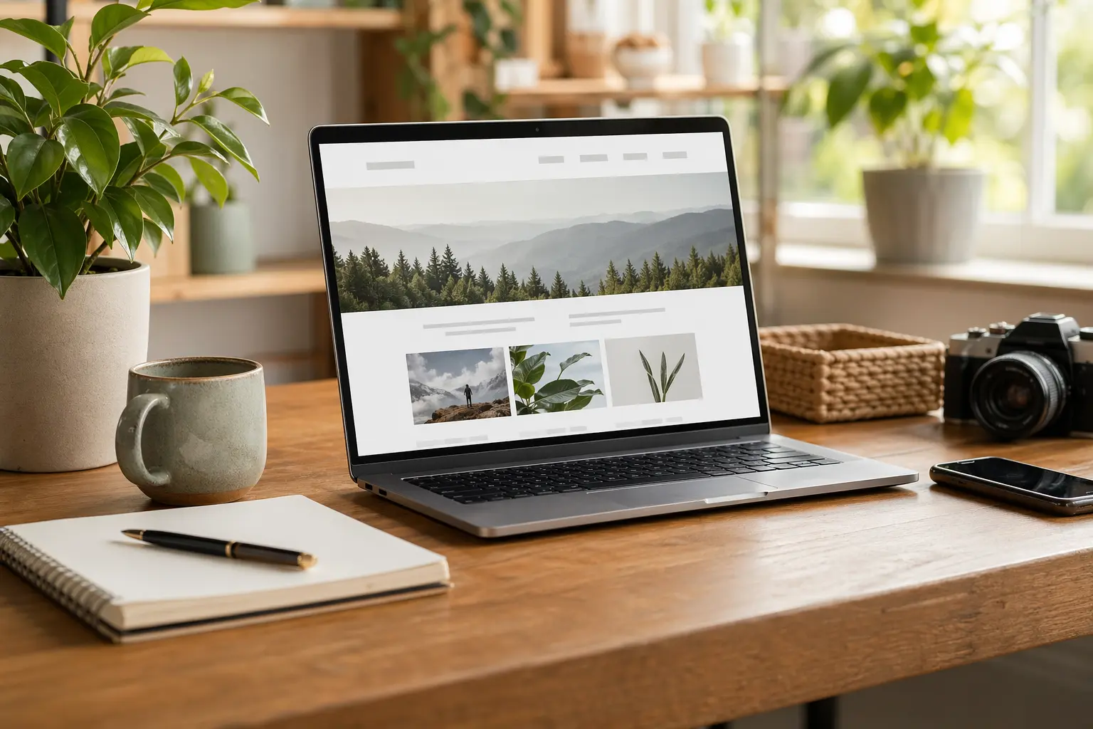 GoDaddy Website Builder vs Solo website builder — man using Apple computer