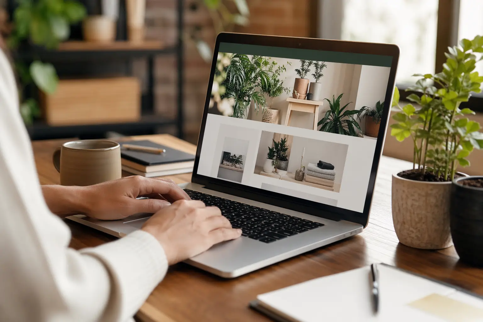 How to Create a Website From an Existing Business Link — Linkedin logo on a smartphone screen.
