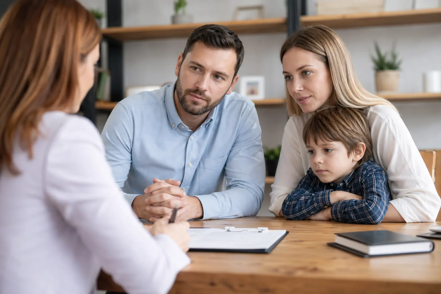 Solo for Family Lawyers — Grand office with flags and bookshelves