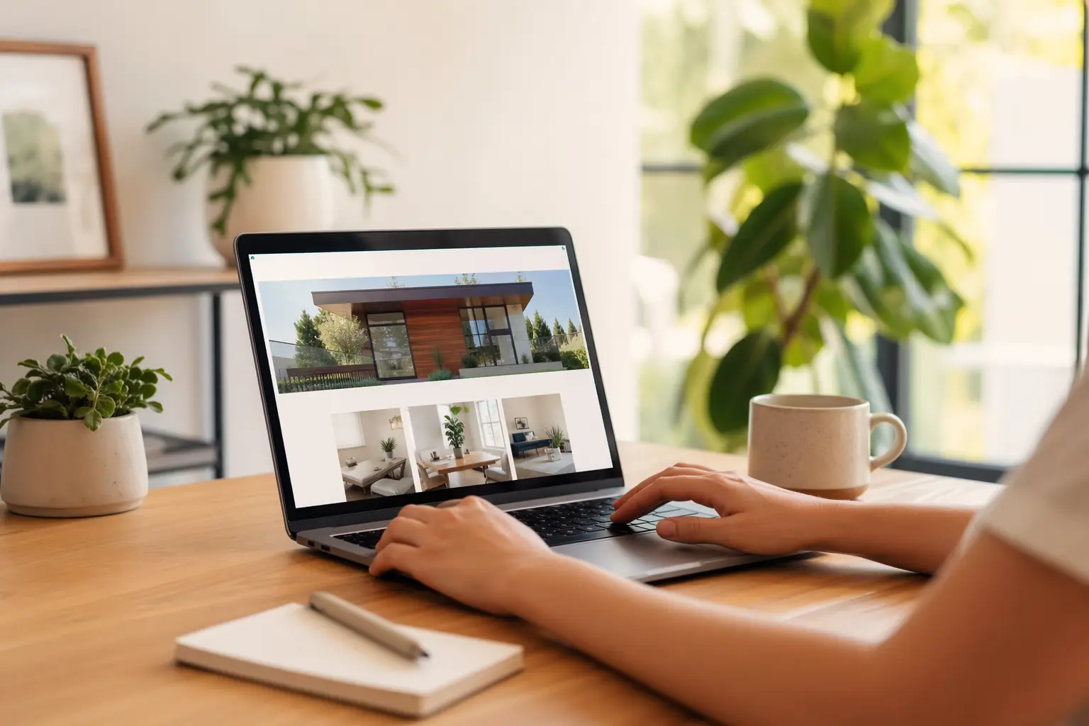 How to Create a Website From a Google Business Profile — black tablet computer turned on displaying facebook