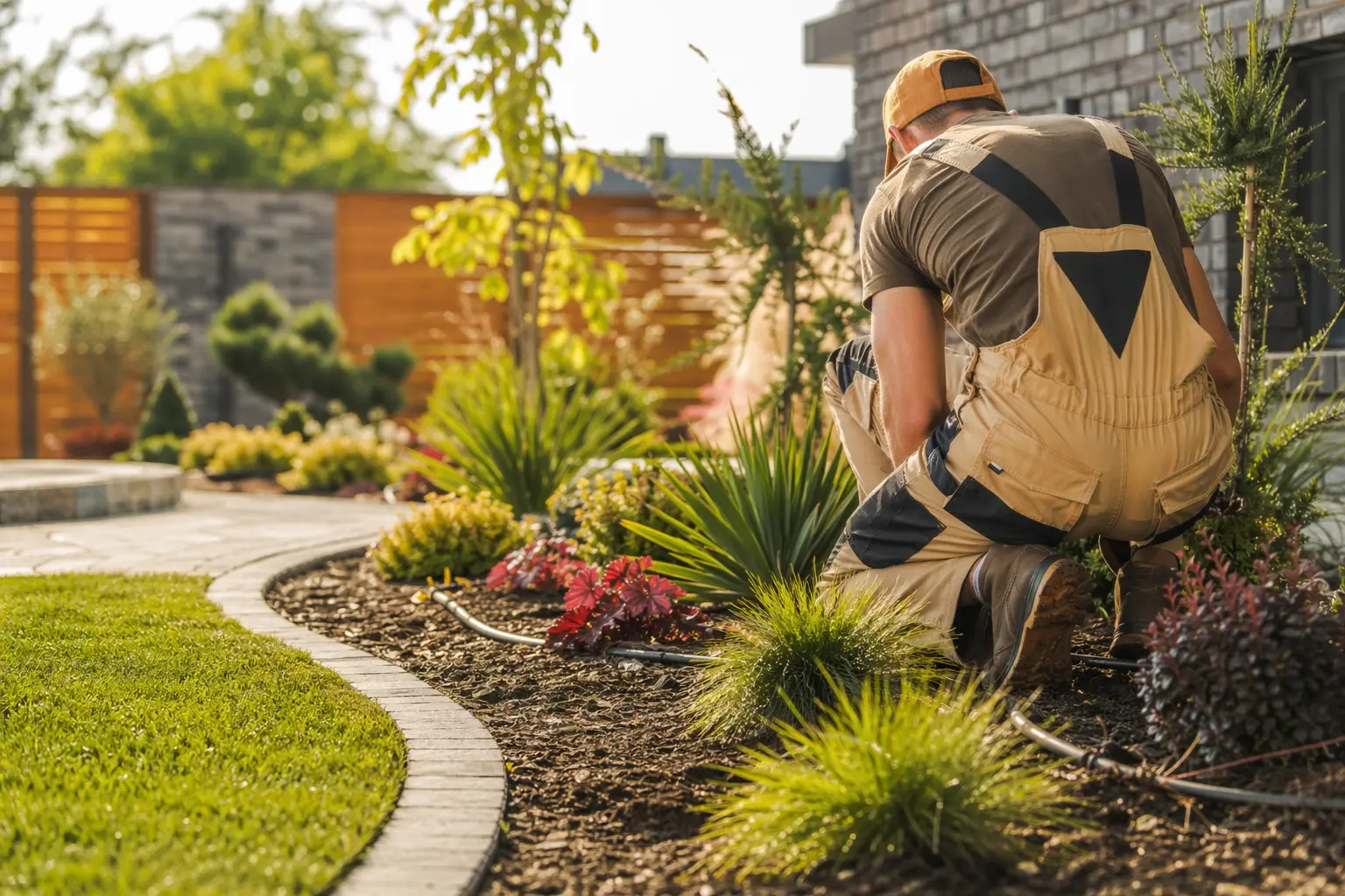Solo for Landscapers — Gardening shears resting in soil within a pot