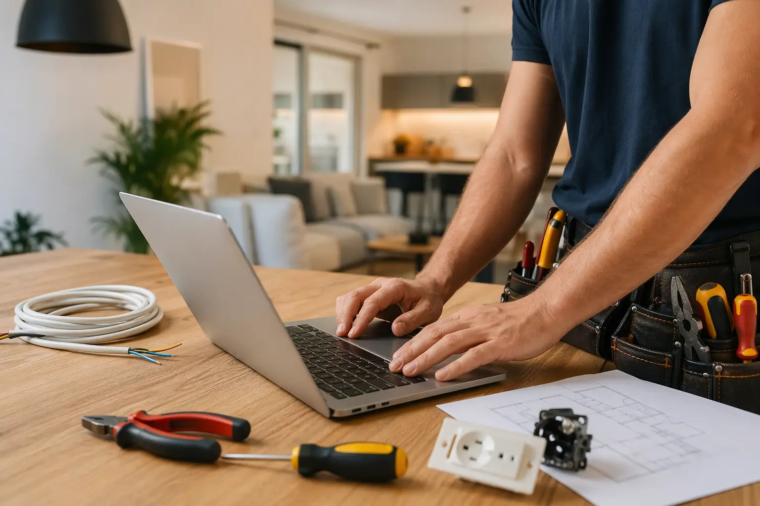 How Electricians Can Get More Local Leads From Their Website — Smiling woman by a window