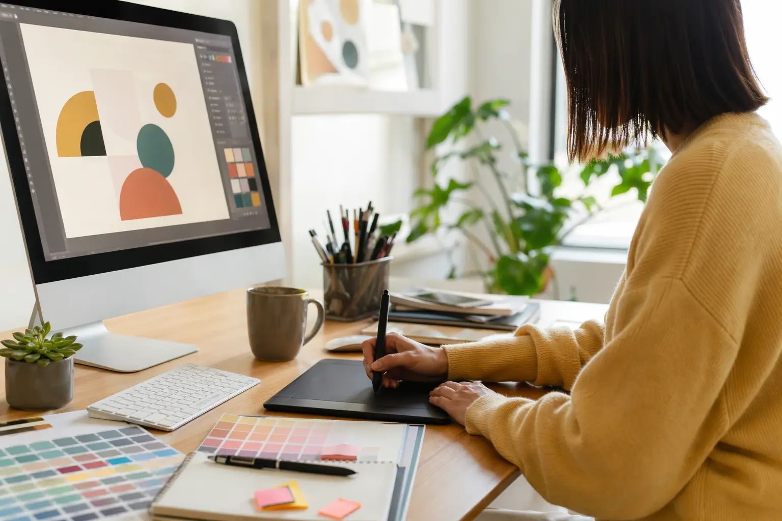 Solo for Graphic Designers — a laptop computer sitting on top of a table