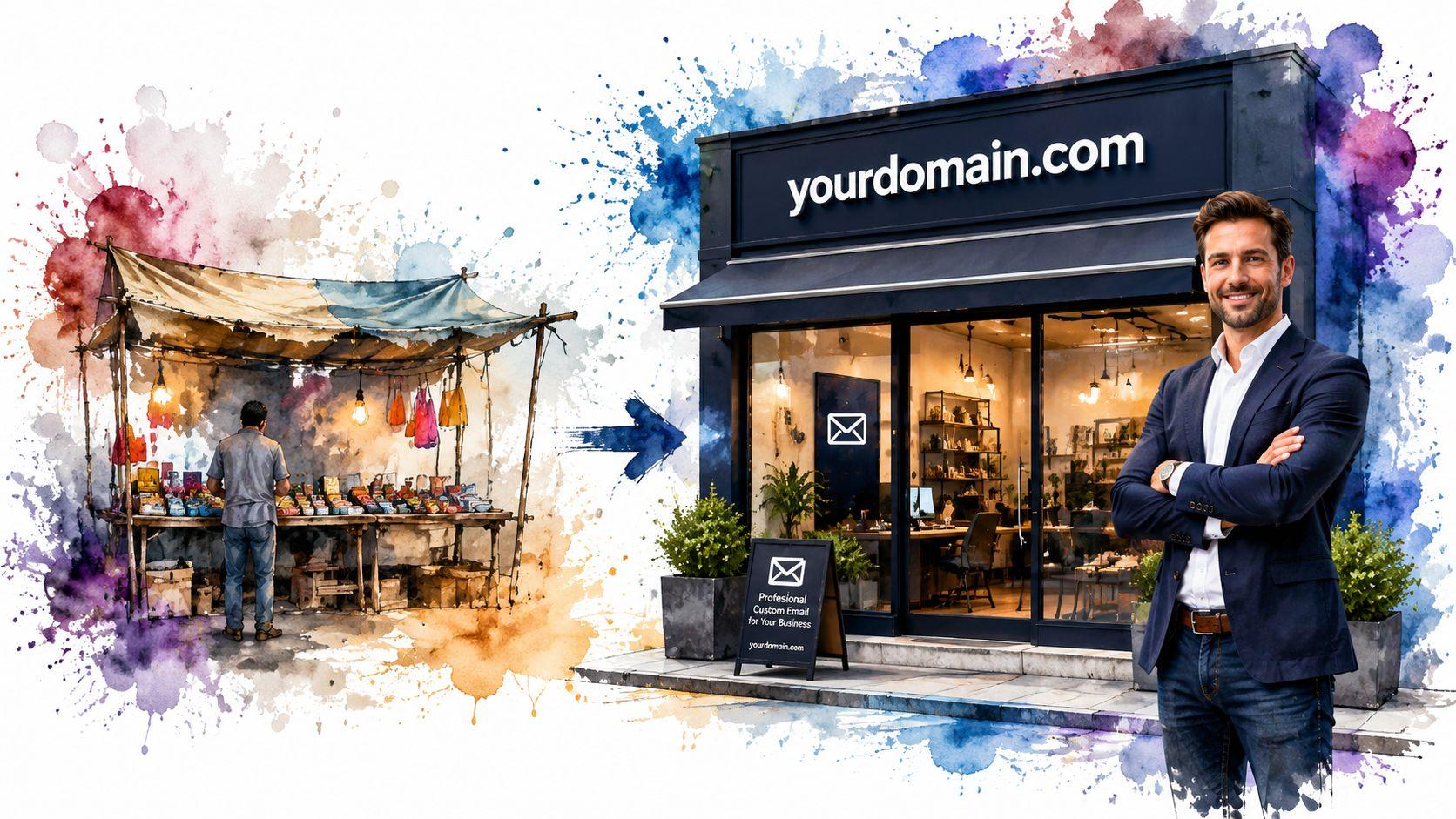 Custom Email Domain Hosting: A Small Business Guide