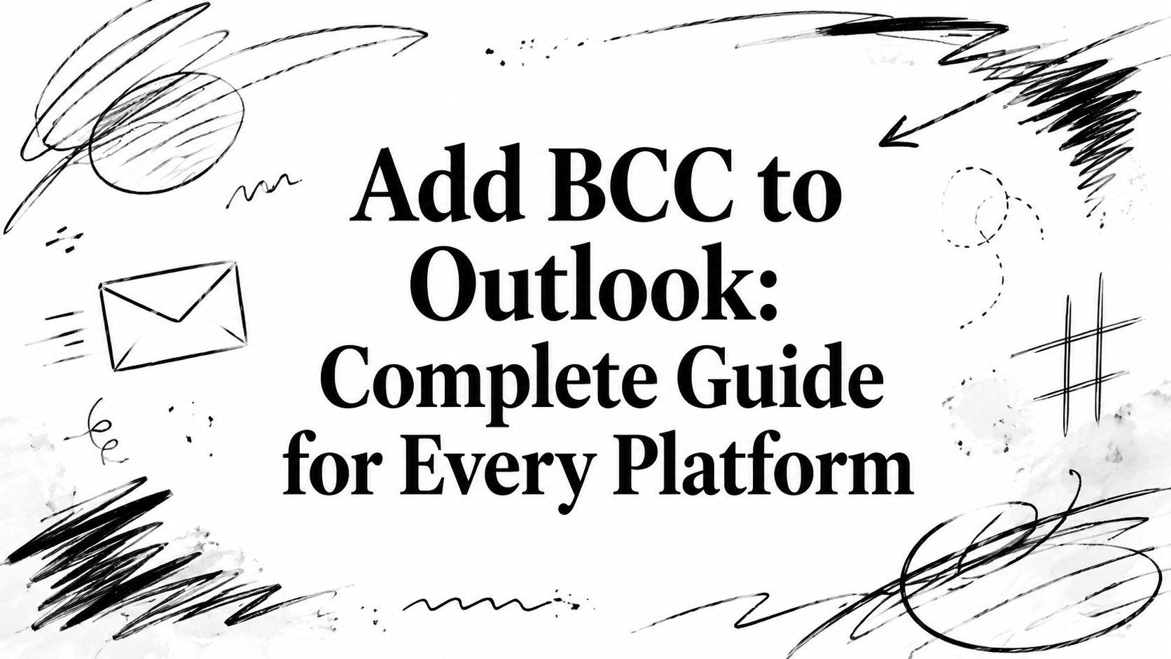 Add BCC to Outlook: Complete Guide for Every Platform