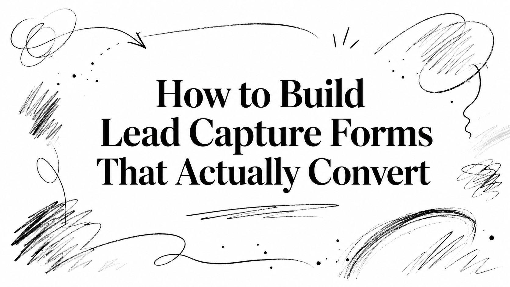 How to Build Lead Capture Forms That Actually Convert