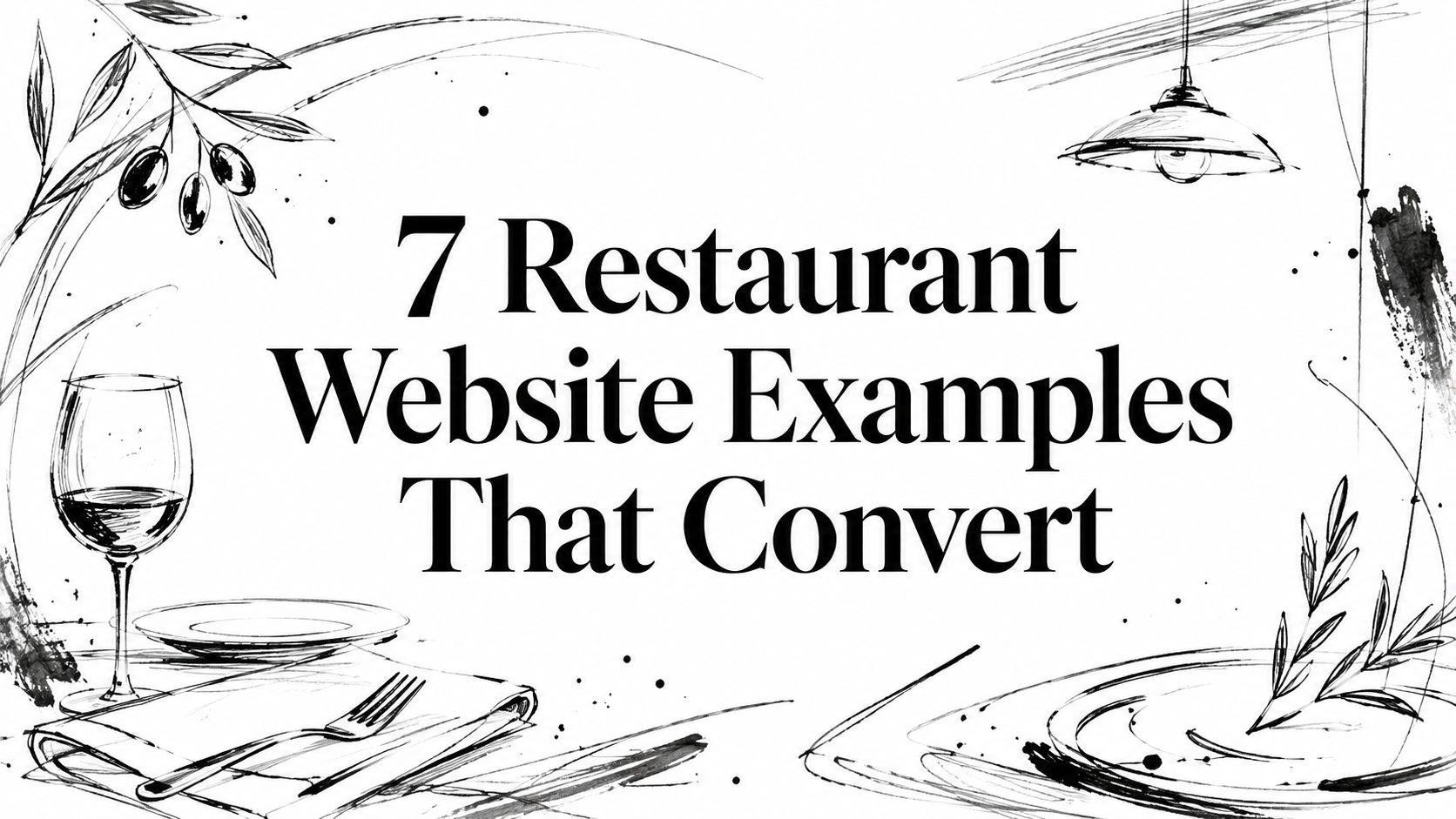 7 Restaurant Website Examples That Convert
