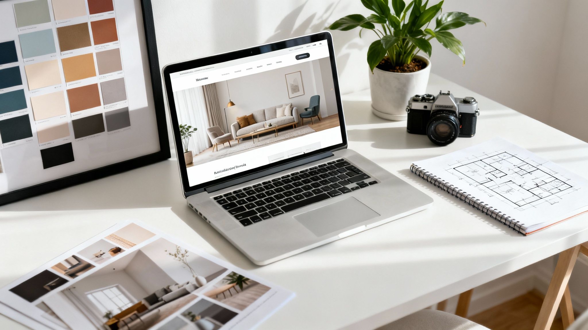 The Perfect Interior Design Website Template to Win Clients