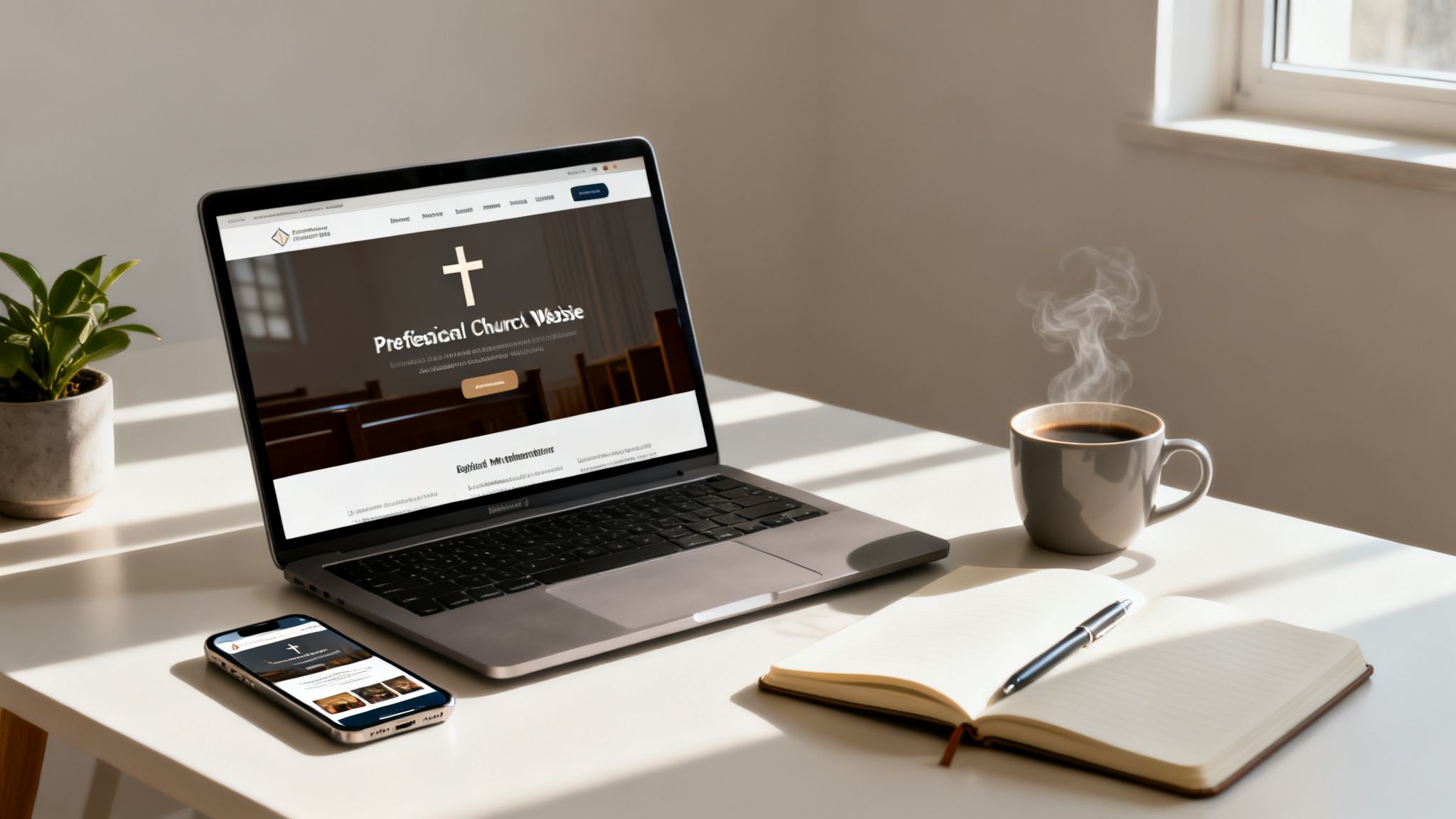 Build Your Digital Ministry With a Church Website Template