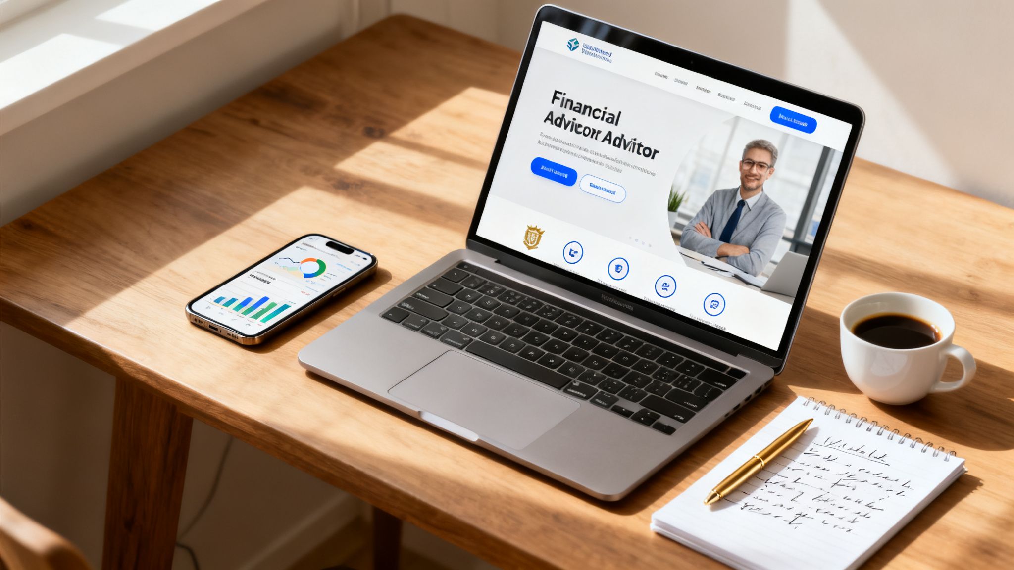 Financial advisor website templates: Build a Trusted, High-Converting Site