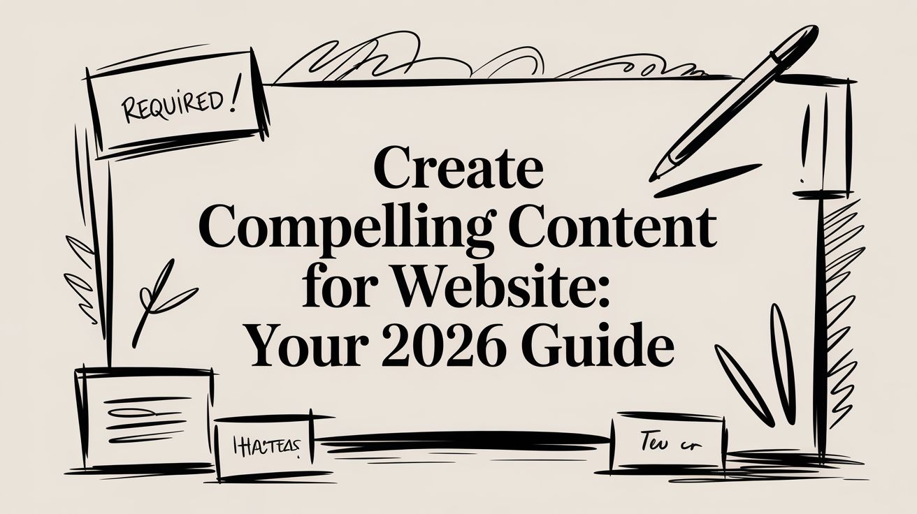 Create Compelling Content for Your Website: A Practical Guide