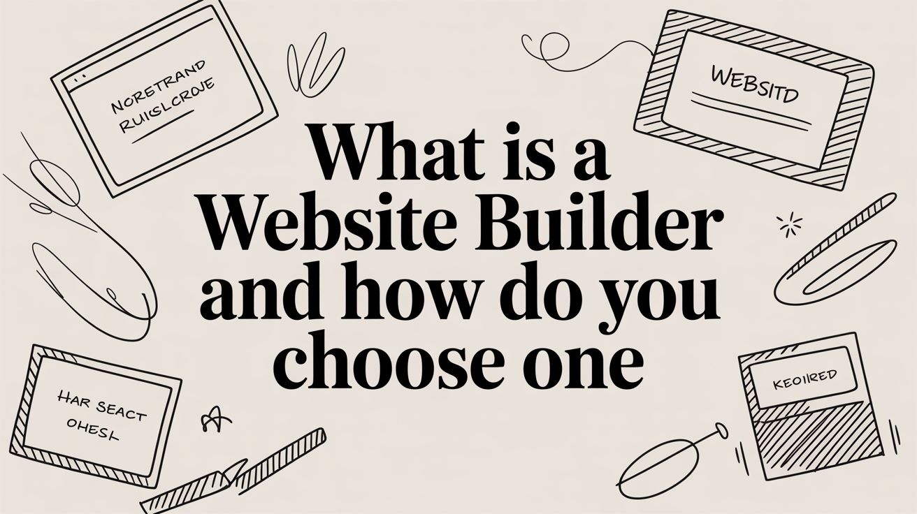 What Is A Website Builder And How Do You Choose One
