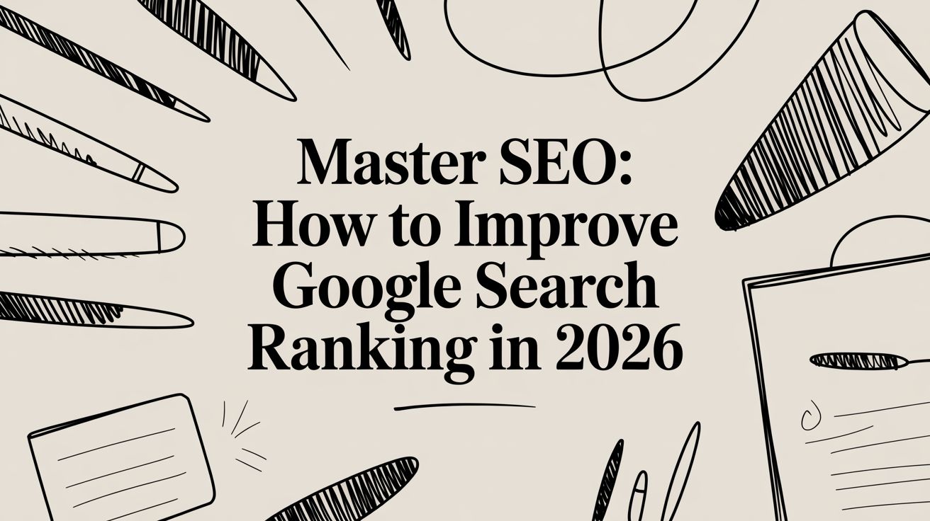 Master SEO: How to Improve Google Search Ranking in 2026