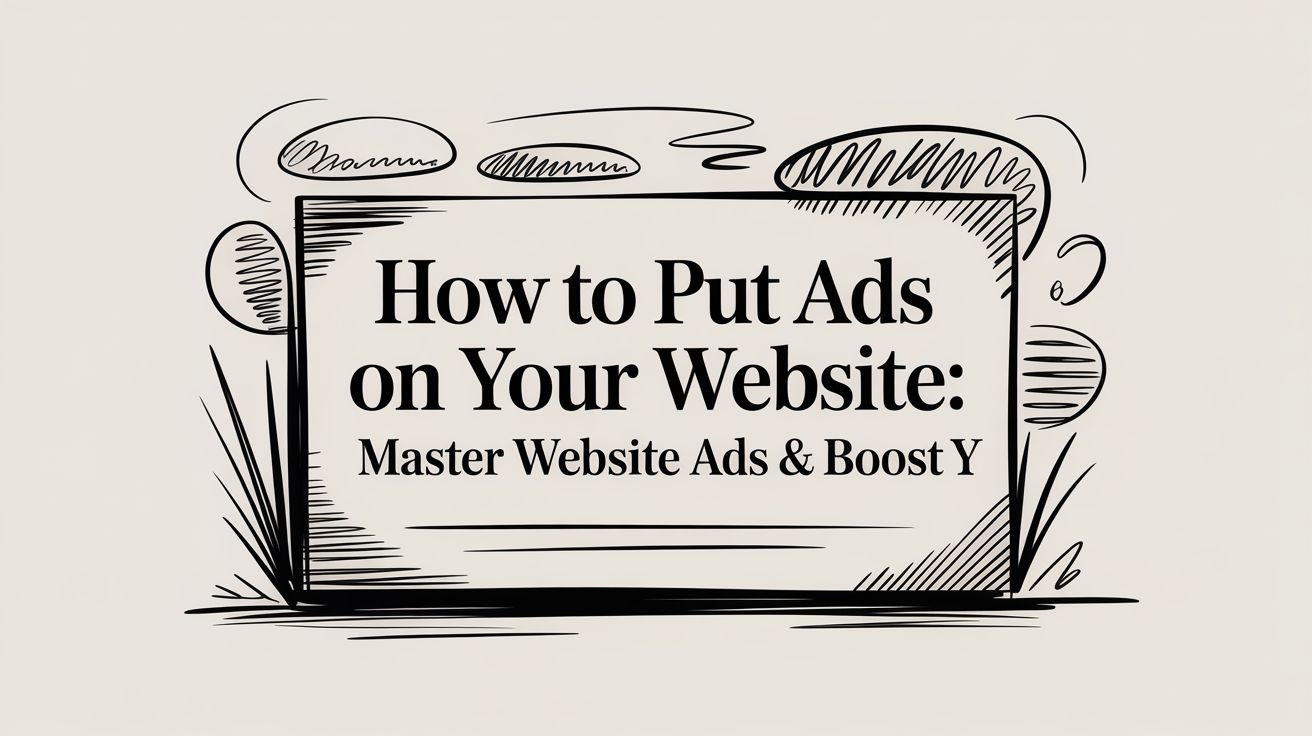 How to put ads on your website: Master Website Ads & Boost Y