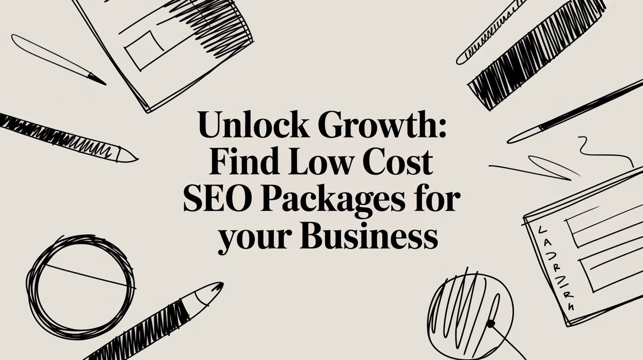 Unlock Growth: Find Low Cost SEO Packages for Your Business